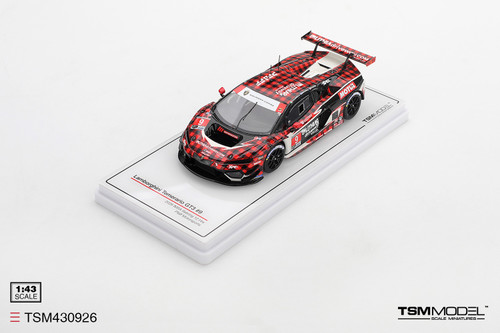 TSM Model 1:43 Lamborghini Temerario GT3 #9 Pfaff Motorsports  2026 IMSA Sebring 12 Hrs (TSM430926) Resin Car Model Available In November 2026 Pre Order Now