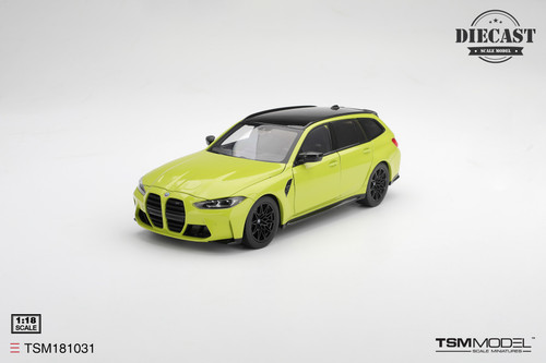 TSM Model 1:18 BMW M3 Touring M Sao Paulo Yellow Solid (TSM181031) Diecast Car Model Available In December 2026 Pre Order Now