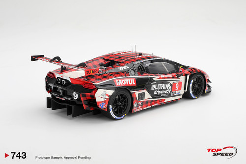 TopSpeed 1:18 Lamborghini Temerario GT3 #9 Pfaff Motorsports 2026 IMSA Sebring 12 Hrs (TS0743) Resin Car Model Available In November 2026 Pre Order Now