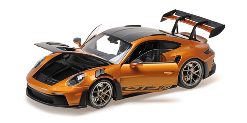 MINICHAMPS 1:18 PORSCHE 911 (992) GT3 RS - 2023 - GOLD W/WEISSACH PACKAGE W GOLD WHEELS WEISSACH (110062045) Diecast Car Model Available In September 2026 Pre Order Now