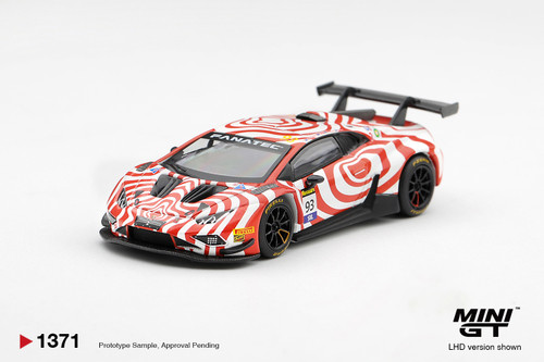 Mini GT 1:64 Lamborghini Huracan GT3 EVO2 #93 Wall Racing 2025 Bathurst 12 hrs (MGT01371) Diecast Car Model Available In February 2027 Pre Order Now