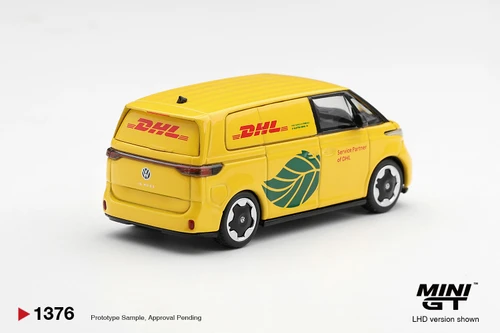 Mini GT 1:64 Volkswagen ID.Buzz DHL Electric (MGT01376) Diecast Car Model Available In December 2026 Pre Order Now