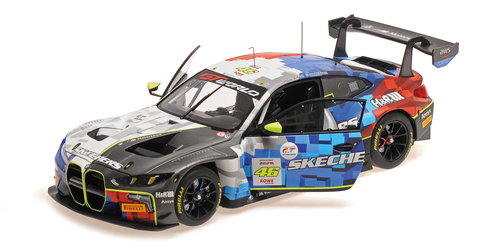 MINICHAMPS 1:18 BMW M4 GT3 EVO – TEAM WRT - ROSSI-MAGNUSSEN-RAST – 24H SPA 2025 (110252446) Diecast Car Model Available In November 2026 Pre Order Now