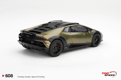 TopSpeed 1:18 Lamborghini Huracán Sterrato Verde Gea Matt (TS0608) Resin Car Model Available In December 2026 Pre Order Now