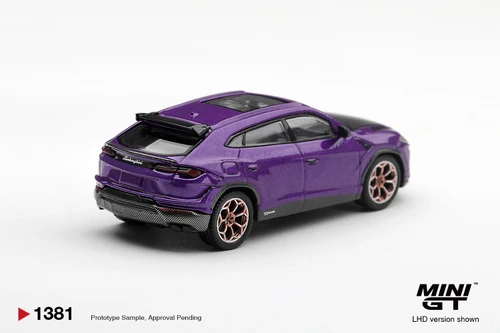 Mini GT 1:64 Lamborghini Urus Performante Viola Pasifae (MGT01381) Diecast Car Model Available In February 2027 Pre Order Now
