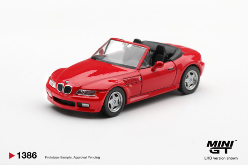Mini GT 1:64 BMW Z3 Hellrot (MGT01386) Diecast Car Model Available In March 2027 Pre Order Now