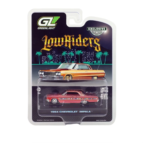 GreenLight Collectibles 1:64 1964 Chevrolet Impala-Gypsy Rose (63010-A/48) Diecast Car Model Available In March 2027 Pre Order Now