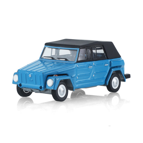 GreenLight Collectibles 1:64 Volkswagen Type 181-Blue (Soft Top with Roll Cage) (35330-D/48) Diecast Car Model Available In March 2027 Pre Order Now