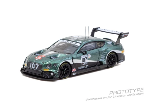 Tarmac Works 1:64 Bentley Continental GT3 (T64-030-19SPA107) Diecast Car Model Available In March 2027 Pre Order Now
