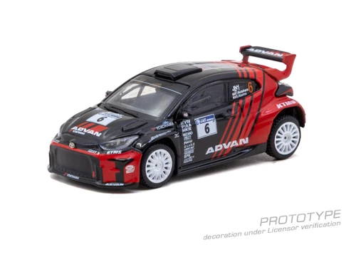 Tarmac Works 1:64 Toyota GR Yaris Rally2 (T64-092-24JRC06) Diecast Car Model Available In March 2027 Pre Order Now
