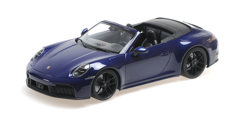 MINICHAMPS 1:18 PORSCHE 911 (992.2) CARRERA GTS CABRIOLET - 2025 - BLUE METALLIC (155064134) Diecast Car Model Available In November 2026 Pre Order Now