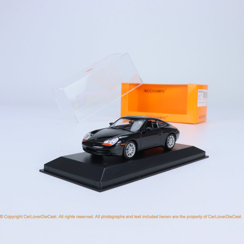 Minichamps 1:43 PORSCHE 911 (996) – 1998 – BLACK METALLIC (940061180) Diecast Car Model Available Now
