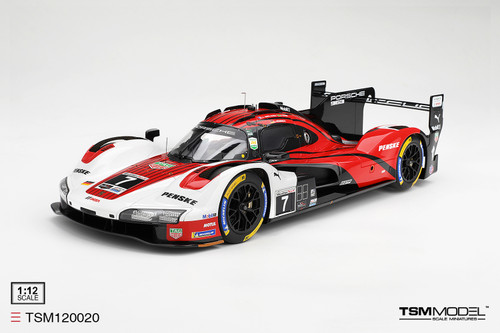 TSM Model 1:12 Porsche 963 #7 Porsche Penske Motorsport 2026 IMSA Daytona 24 Hrs Winner (TSM120020) Resin Car Model Available In January 2027 Pre Order Now
