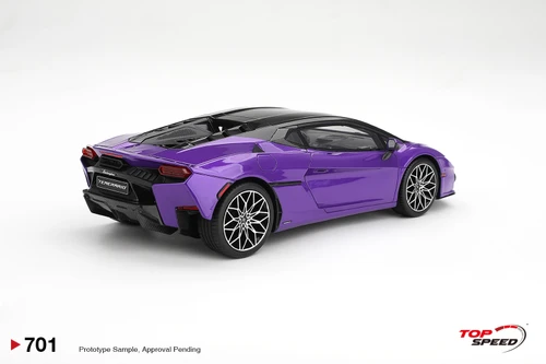 TopSpeed 1:18 Lamborghini Temerario Viola Pasifae (TS0701) Resin Car Model Available In January 2027 Pre Order Now