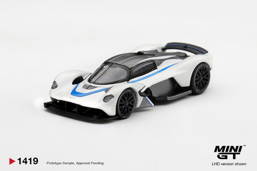 Mini GT 1:64 Aston Martin Valkyrie Escaping White (MGT01419) Diecast Car Model Available In May 2027 Pre Order Now
