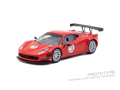 Tarmac Works 1:64 Ferrari 458 Italia GT3 Red (T64R-073-RE2) Diecast Car Model Available In April 2027 Pre Order Now