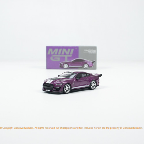 Mini GT 1:64 Shelby GT500 Dragon Snake Concept Fuchsia Metallic Purple (MGT00696-L) Diecast Car Model Available Now