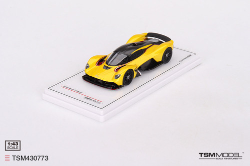 TSM Model 1:43 Aston Martin Valkyrie Sunburst Yellow (TSM430773) Resin Car Model Available In May 2024 Pre Order Now