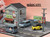 Magic City 1:64 Japanese hot spring house & Shin-chan Parking Lot Scene (110086) Available In April 2026 Pre Order Now