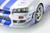 Kyosho 1:12 Nissan Skyline R34 GT-R 2001 "Fast & Furious" Silver/Blue Stripes (KSR12007A) Resin Car Model Available In April 2026 Pre Order Now