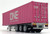 Kyosho 1:43 UD Quon Container Trailer OOCL / ONE / Brown (03939) Diecast  Car Model Available In May 2026 Pre Order Now
