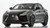 Kyosho 1:43 LEXUS RZ550e F SPORT Black & Neutrino Gray /  Sonic Selenite (03944) Diecast  Car Model Available In August 2026 Pre Order Now