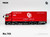 GCD 1:64 Mitsubishi Fuso Truck Super Silhouette Red/Black (KS-073-743) Diecast Car Model Available In December 2026 Pre Order Now