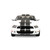 GreenLight Collectibles 1:18 2012 Ford Shelby GT500 - Performance White with Black Stripes (13702/6) Diecast Car Model Available In December 2026 Pre Order Now