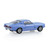 GreenLight Collectibles 1:64 Mustang GT‑500 Restomod Acapulco Blue Livery With Custom Wheels (125131-E/48) Diecast Car Model Available In February 2027 Pre Order Now