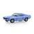 GreenLight Collectibles 1:64 Mustang GT‑500 Restomod Acapulco Blue Livery With Custom Wheels (125131-E/48) Diecast Car Model Available In February 2027 Pre Order Now