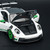 MINICHAMPS x CLDC EXCLUSIVE 1:18 PORSCHE 911  GT3 RS - WHITE W/ WEISSACH PACKAGE GREEN WHEELS AND DECOR - TRIBUTE TO CARRERA RS 2023 (113062037) Diecast Full Open Car Model Available In October 2026 Pre Order Now