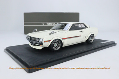 ミニカー 1/18 Toyota Celica 1600GT LB White IG2605 1/18 Toyota Celica 1600GT LB (TA27) White With Engine