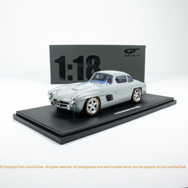 GT Spirit 1:18 S-KLUB MERCEDES GULLWING 2021 NARDO GREY (GT418