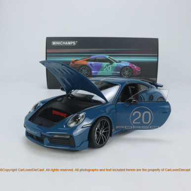 【MINICHAMPS】限定432台Porsche 911 Turbo S 1/43 Minichamps Porsche 911 Turbo S from 2016 in Red 410