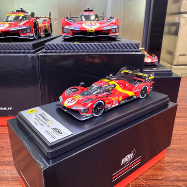 ミニカー BBR 1/43 Ferrari 499P and Ferrari SF23 1/43 BBR Ferrari 499P Le Mans 2023 Car #50 Drivers Fuoco