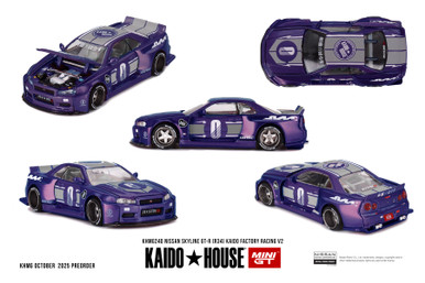 MINIGT KAIDO★HOUSE GT-R (R34) V2 チェイスカー 516736686_1031301789158743_380