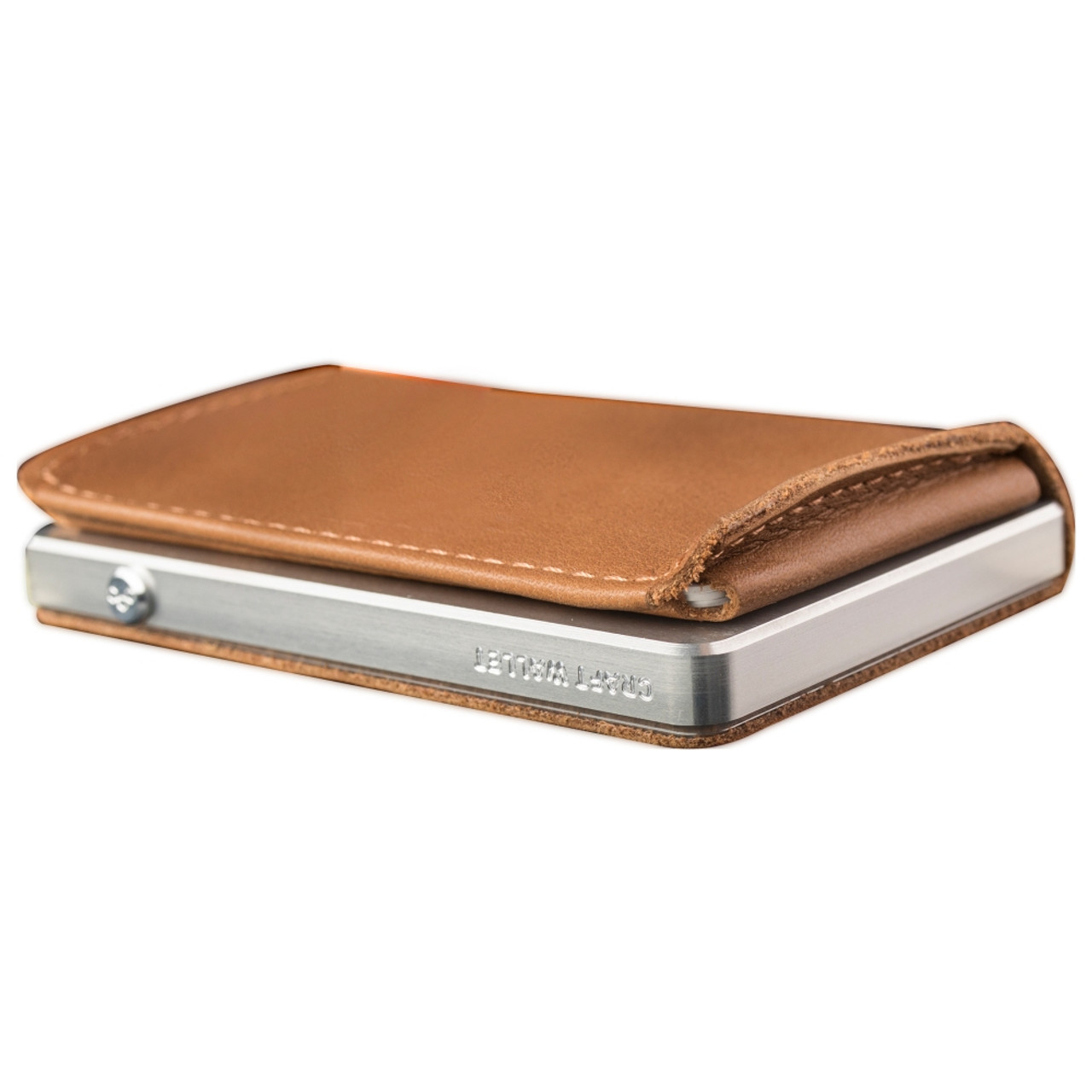 Caran d'Ache Leather Pen Holder for 2 pens Camel