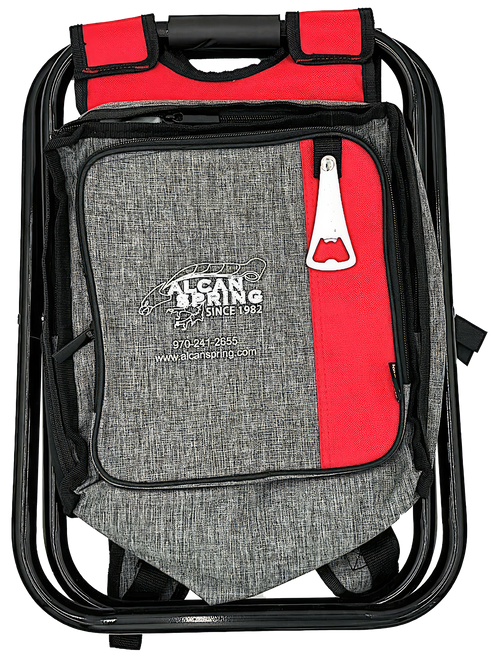 Alcan Koozie Backpack Cooler Chair Alcan Koozie Backpack Cooler Chair