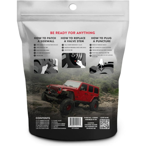 GlueTread Complete Tire Repair Kit