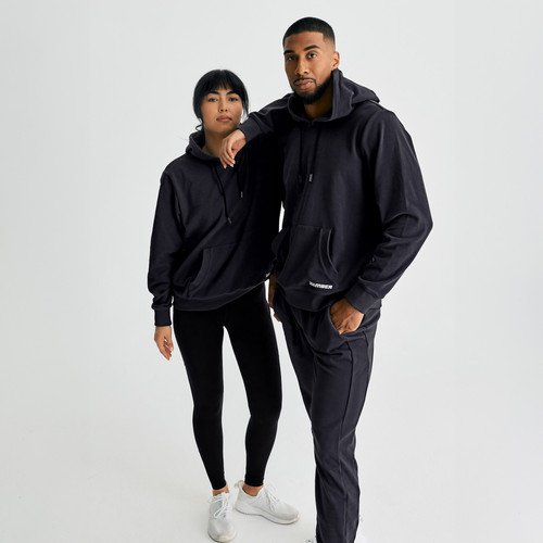 Blaze Hoodie Front Black