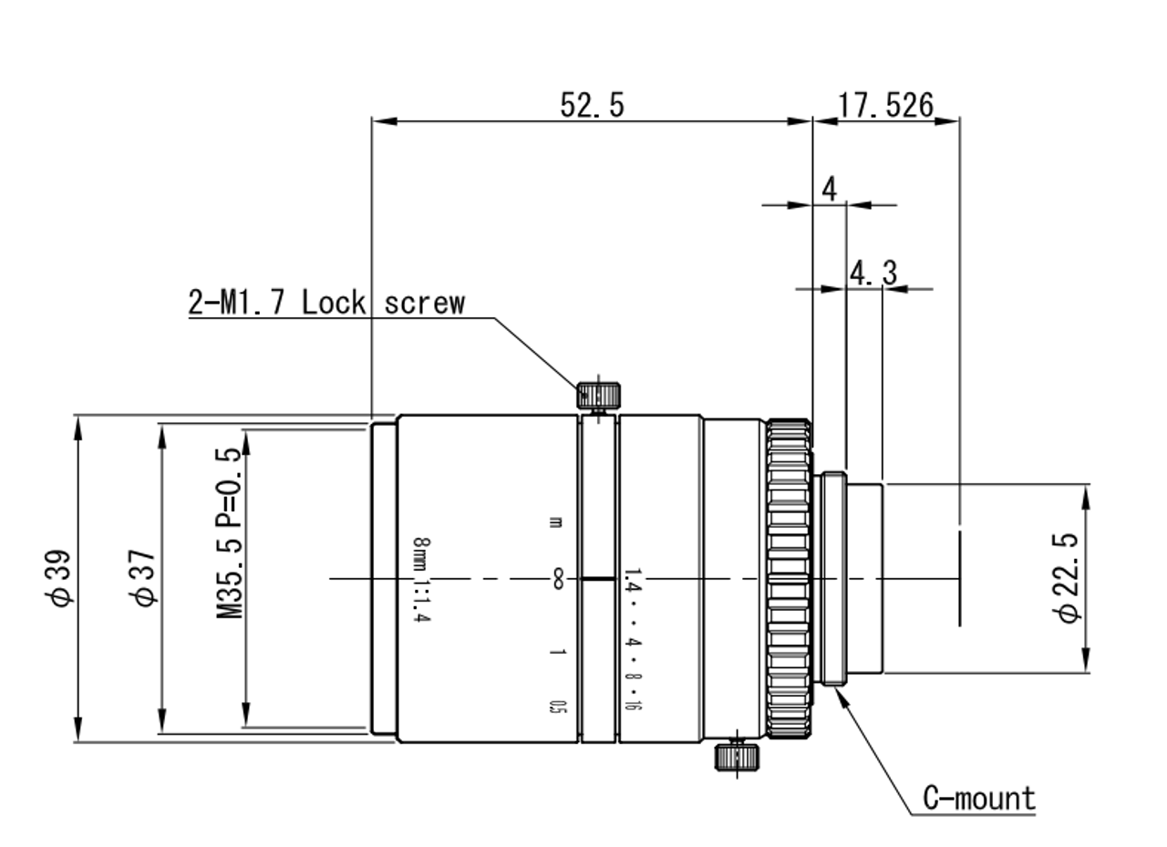 Details about   VS technology SV-EXR extension tube C mount 10 20 40 mm