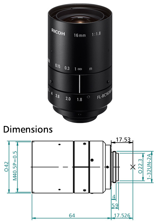Ricoh FL-BC1618-9M // RMA Electronics, Inc.