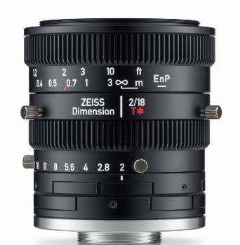 Zeiss Dimension 18mm C-Mount Lens | RMA Electronics, In
