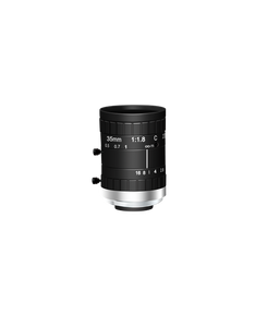 AZURE Photonics AZURE-3518M3M 2/3" 35mm F1.8 Manual Iris C-Mount Lens, 3 Megapixel Rated
