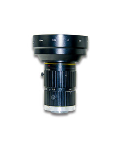 AZURE Photonics AZURE-1224MX5M 4/3" 12mm F2.4 Manual Iris C-Mount Lens, 5 Megapixel Rated