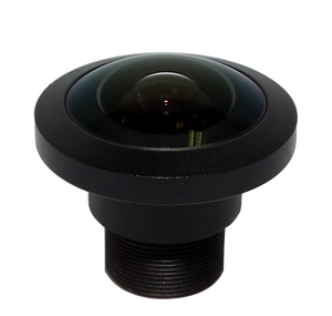FOCtek M12-1.13IR(8MP)-F-1.13mm 1/2.7" 1.13mm Fisheye Type F2.0 Fixed Iris M12 Mount (S-Mount) Lens, IR Corrected, 8 Megapixel Rated
