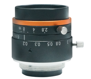 HIKROBOT MVL-HF2528M-6MPE 1/1.8" 25mm F2.8 Manual Iris C-Mount Lens, 6 Megapixel Rated, Low Distortion (-0.07%), Minimum Object Distance: 0.2m