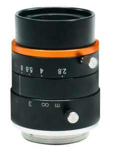HIKROBOT MVL-HF4028M-6MPE 1/1.8" 40mm F2.8 Manual Iris C-Mount Lens, 6 Megapixel Rated, Low Distortion (-0.07%), Minimum Object Distance: 0.25m
