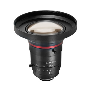 Kowa 1.1" 6.5mm F2.5 Manual Iris C-Mount Lens, Low Distortion, Wide-Band Coating For NIR Sensitivity, 12 Megapixel Rated