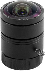 FOCtek CS-3.2IR(12MP) 1/1.8" 3.2mm F2.0 Fixed Iris & Focus CS-Mount Lens, IR Corrected, 12 MP Rated
